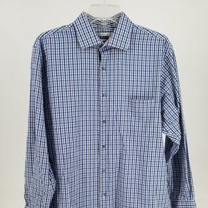 Van Heusen-Flex Collar/Classic Fit Men's Long Sleeve Shirt